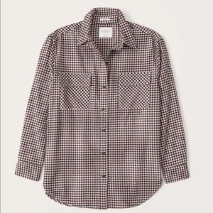 NWT Abercrombie Oversized Shirt Jacket